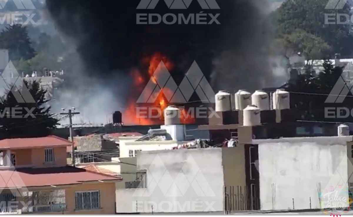 Incendio de Toluca hoy