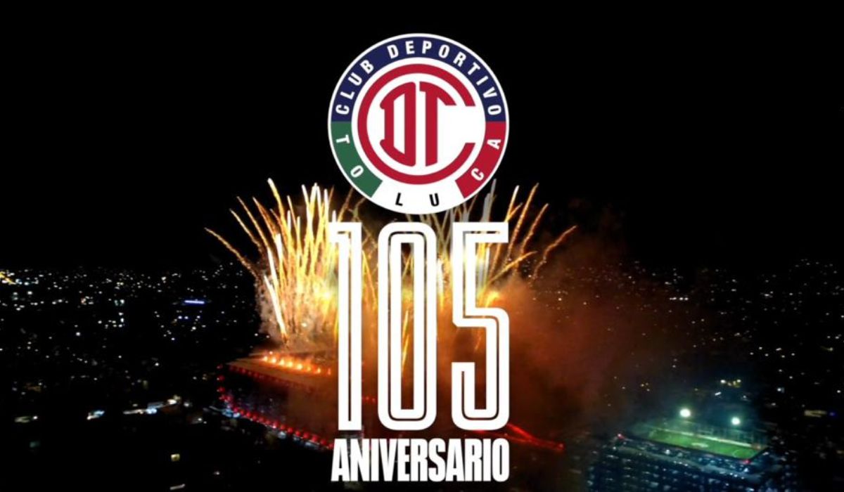 ¡Estamos de fiesta!, Toluca FC celebra 105 años de historia 