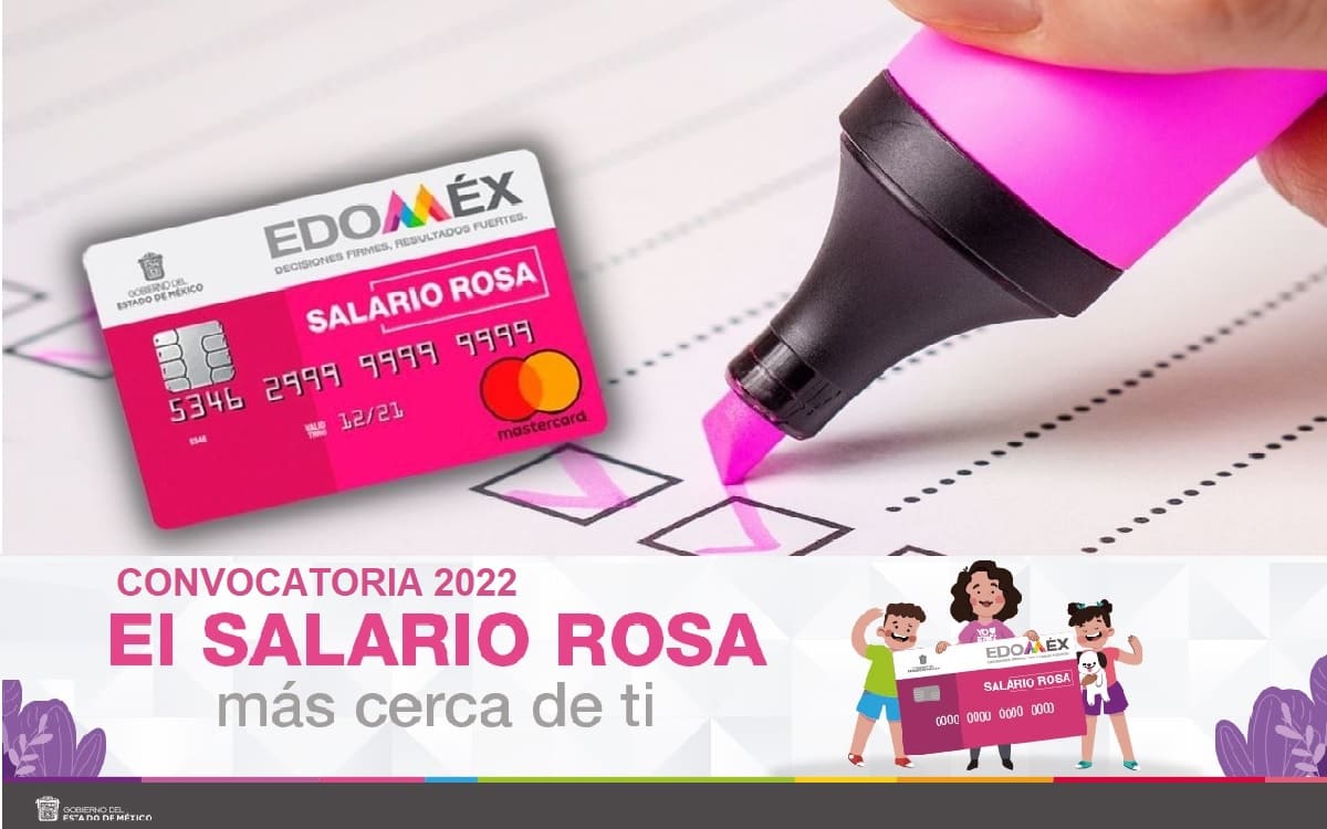 como me registro a salario rosa 2022
