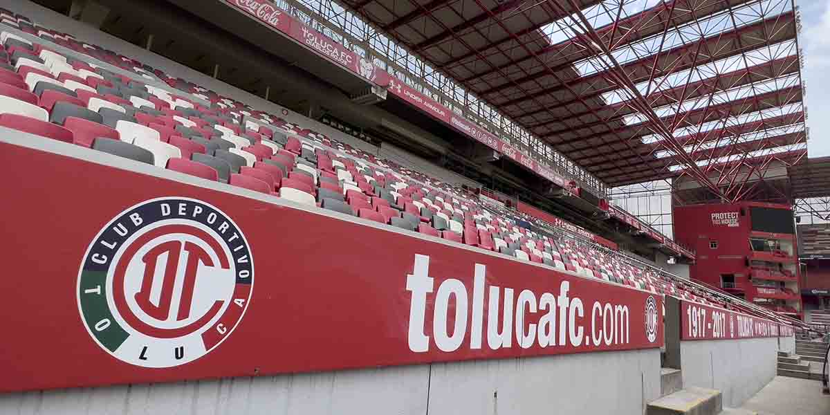 Toluca FC podría jugar sin aficionados en el estadio
