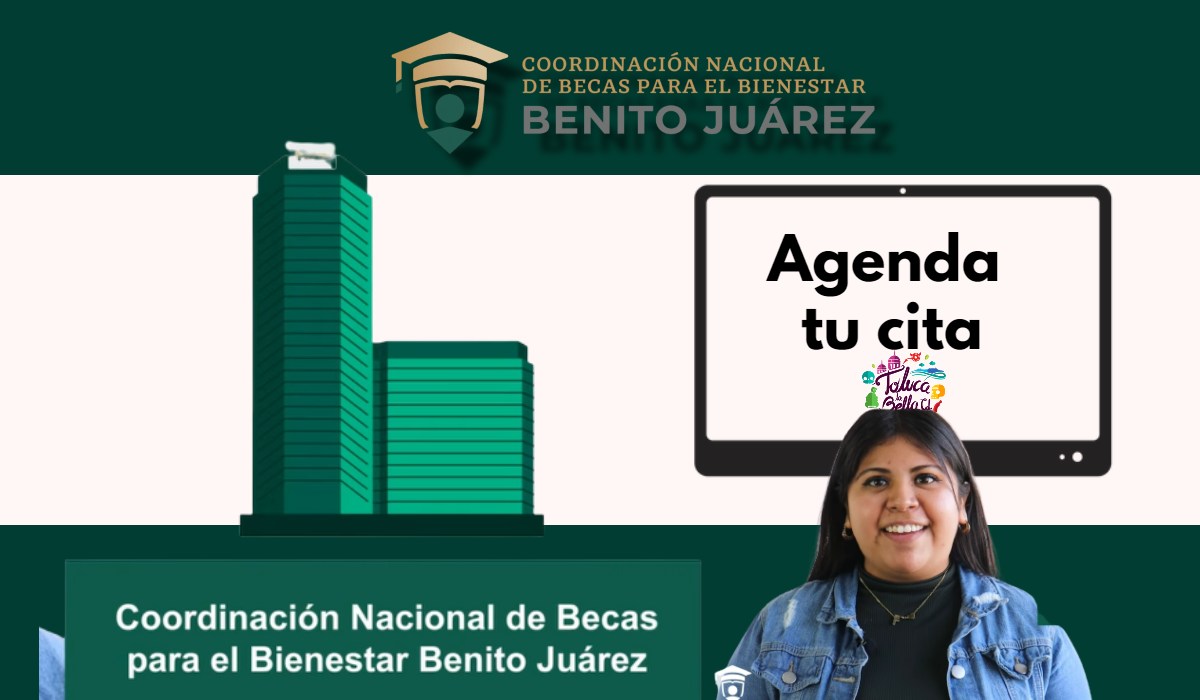 Composición agendar cita en Mi sistema beca Benito Juárez