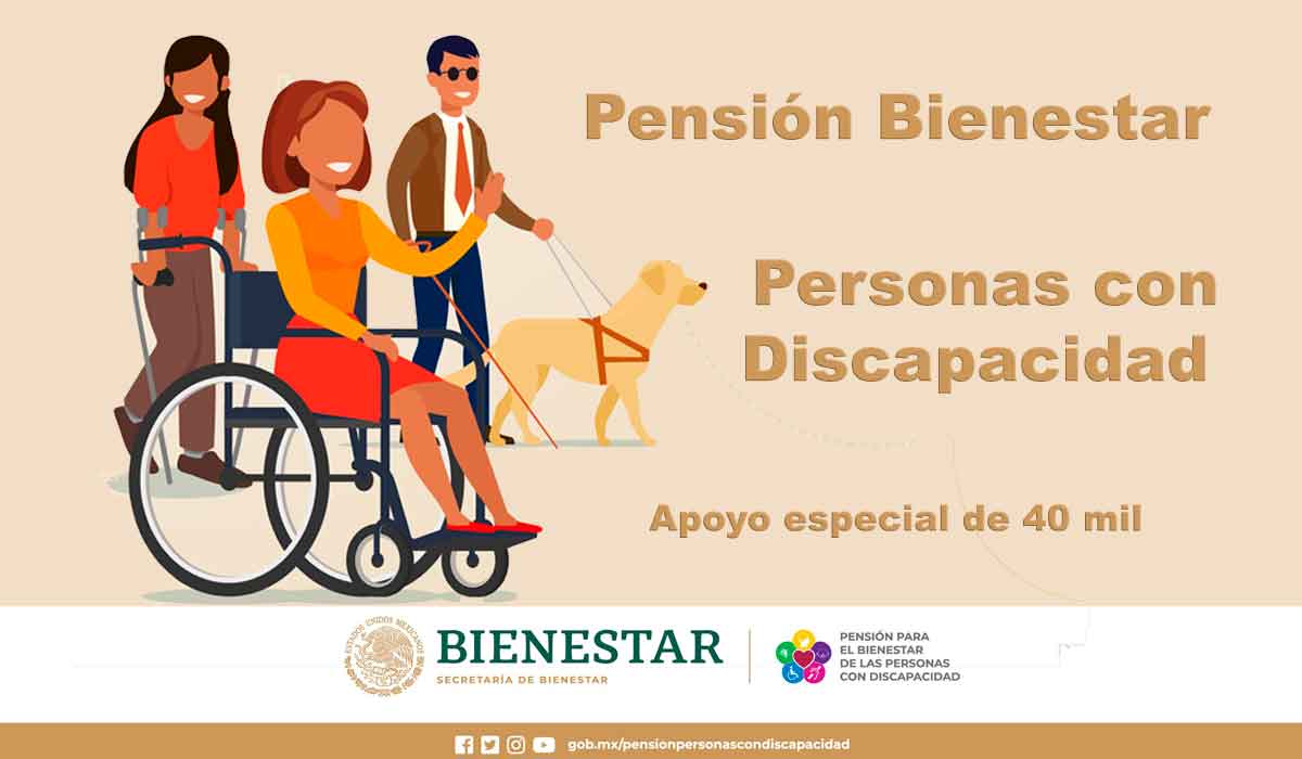 Si te interesa formar parte de la Pensión del Bienestar: Personas con Discapacidad y recibir el apoyo de 40 mil pesos, esto te va a interesar.