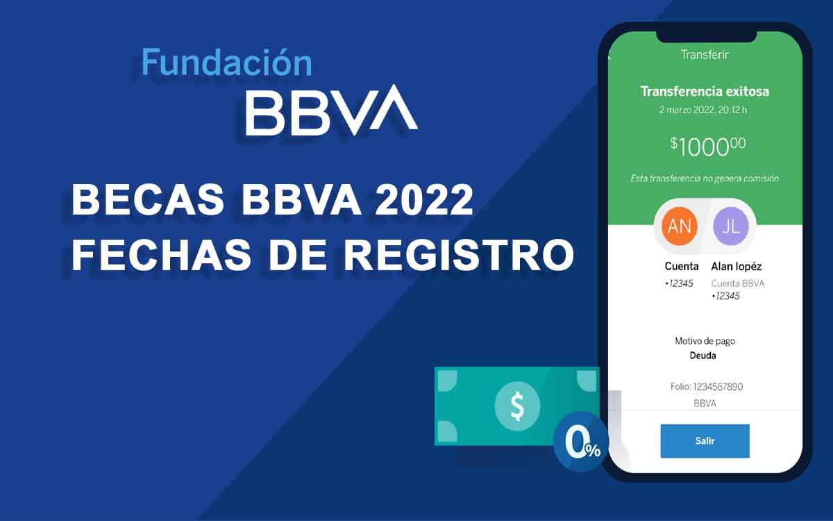 Becas BBVA tiene fecha de registro para convocatoria 2022