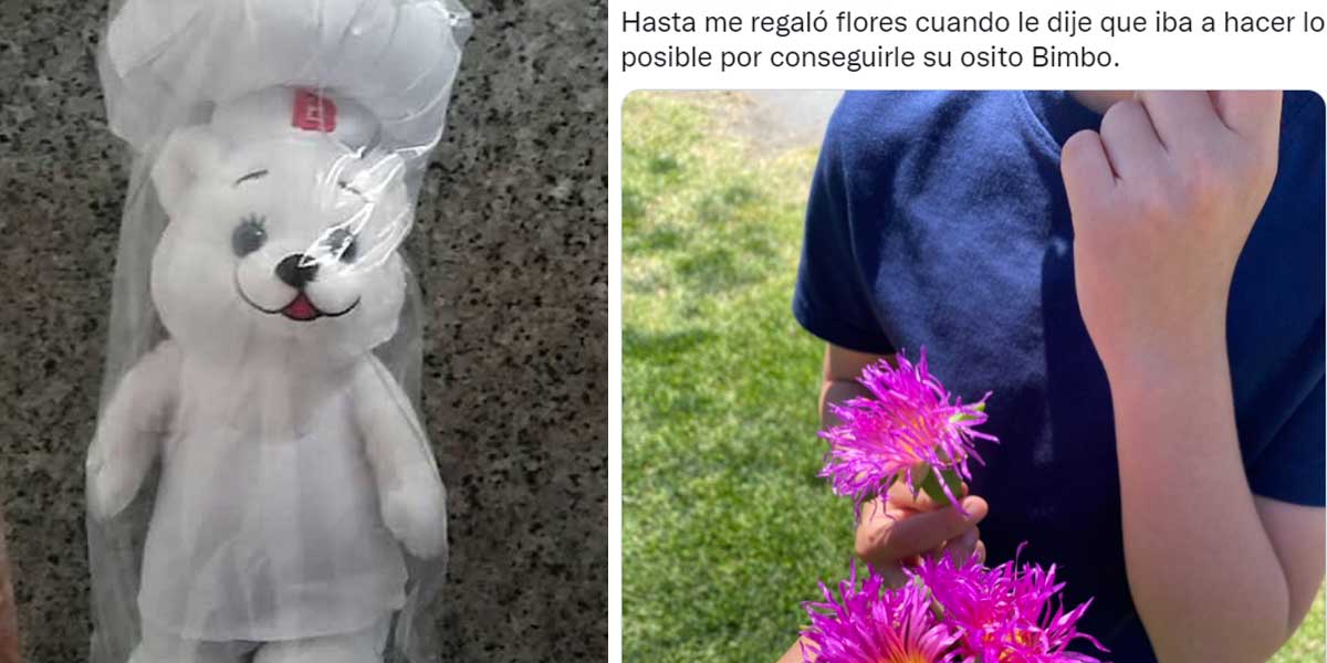 Maestra pide un Osito Bimbo a la marca para su alumno con autismo