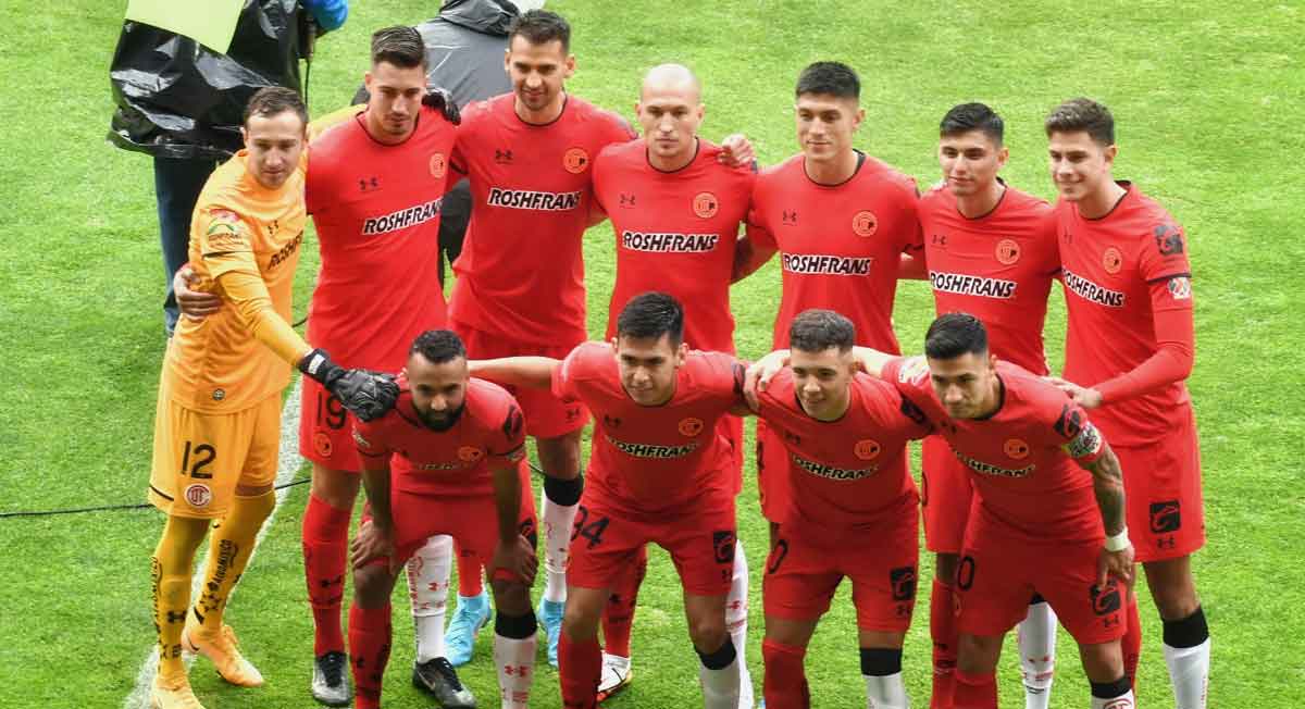 cuadro titular del toluca fc antes chivas en jornada 13