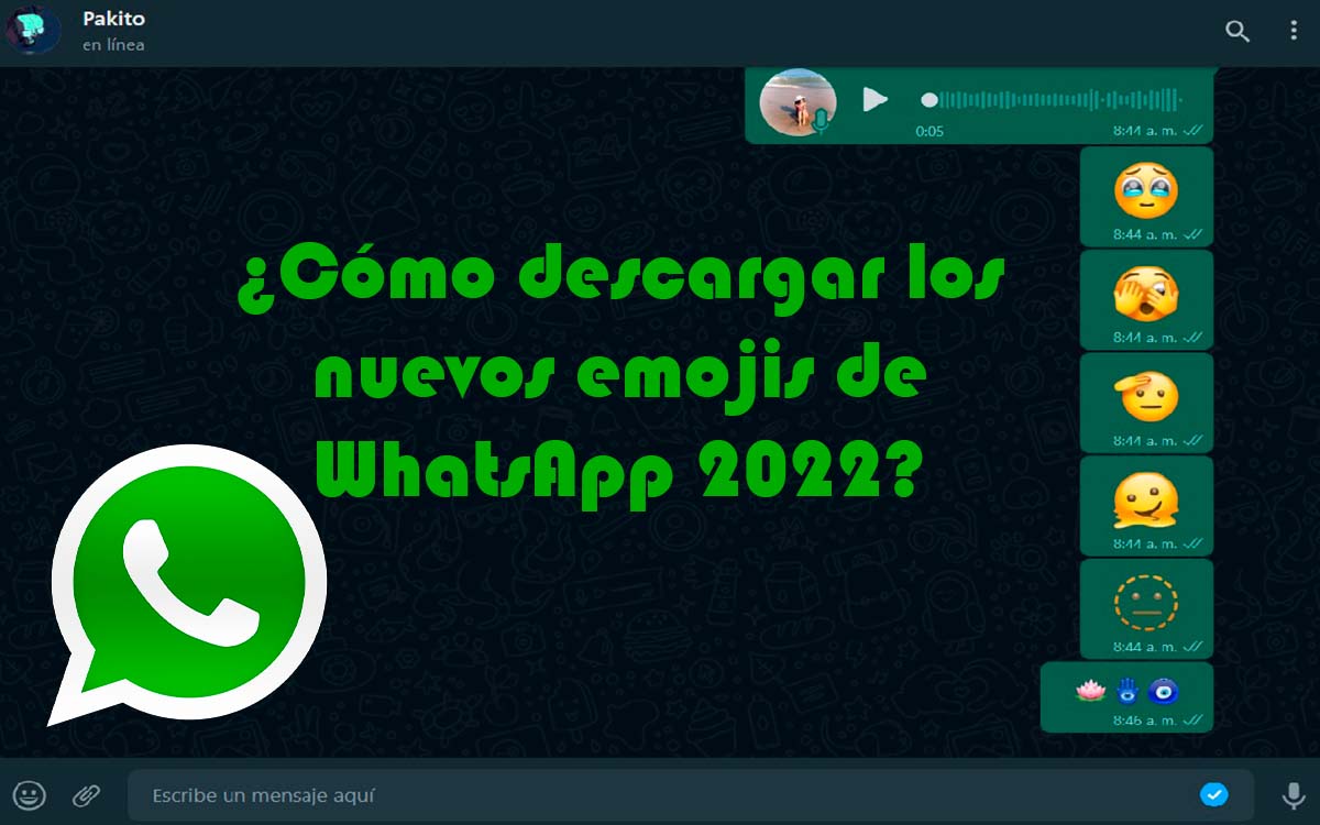 nuevos emojis whatsapp 2022