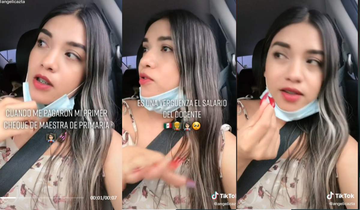 Viral - Maestra revela cuánto gana y se vuelve viral en TikTok 