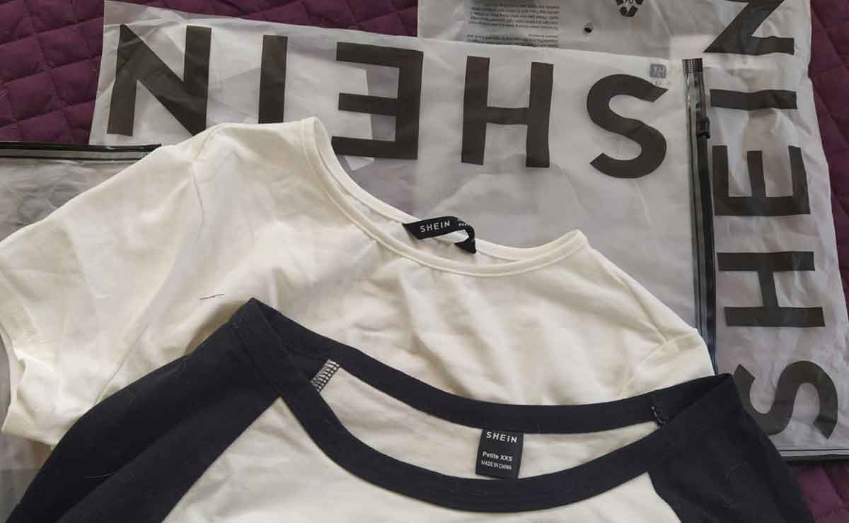 Blusas de shein con sus bolsitas