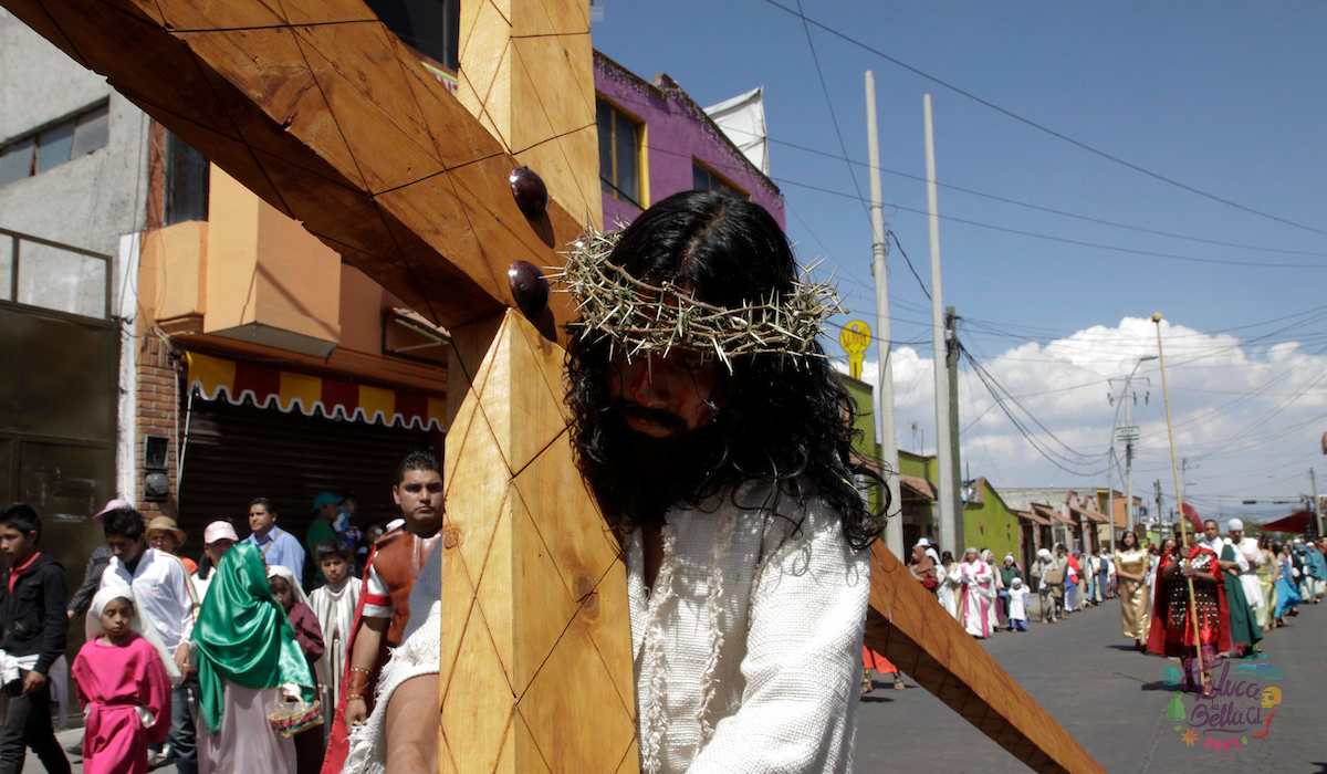 Denuncian uso de fuerza excesiva en la pasión de cristo en Toluca 
