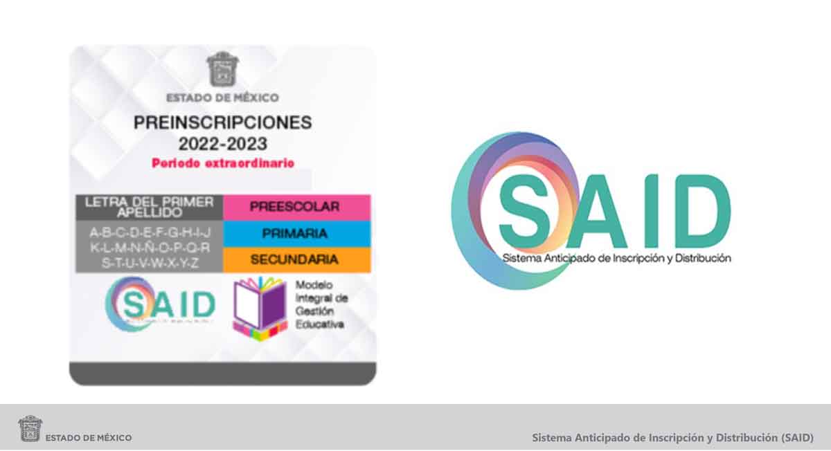 preinscripciones extraordinarias said 2022