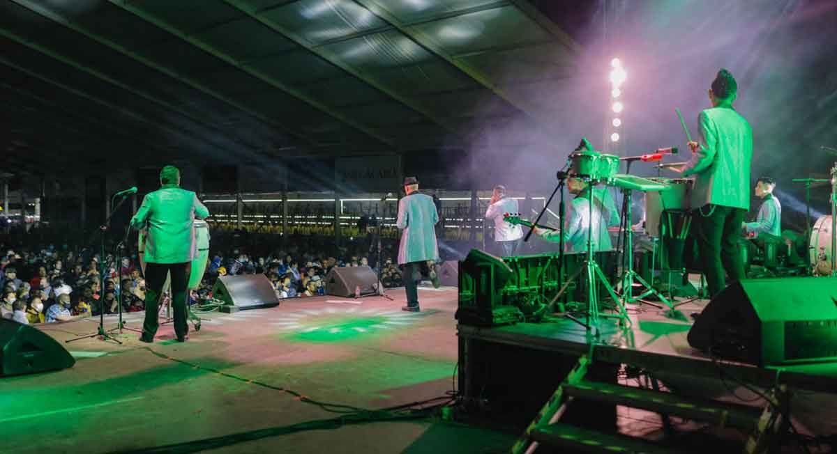 los socios del ritmo en la feria de metepec 2022