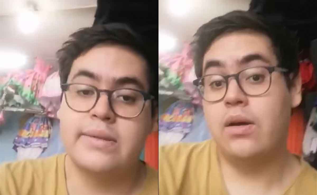 Joven becario de jóvenes escribiendo el futuro sufre maltrato laboral