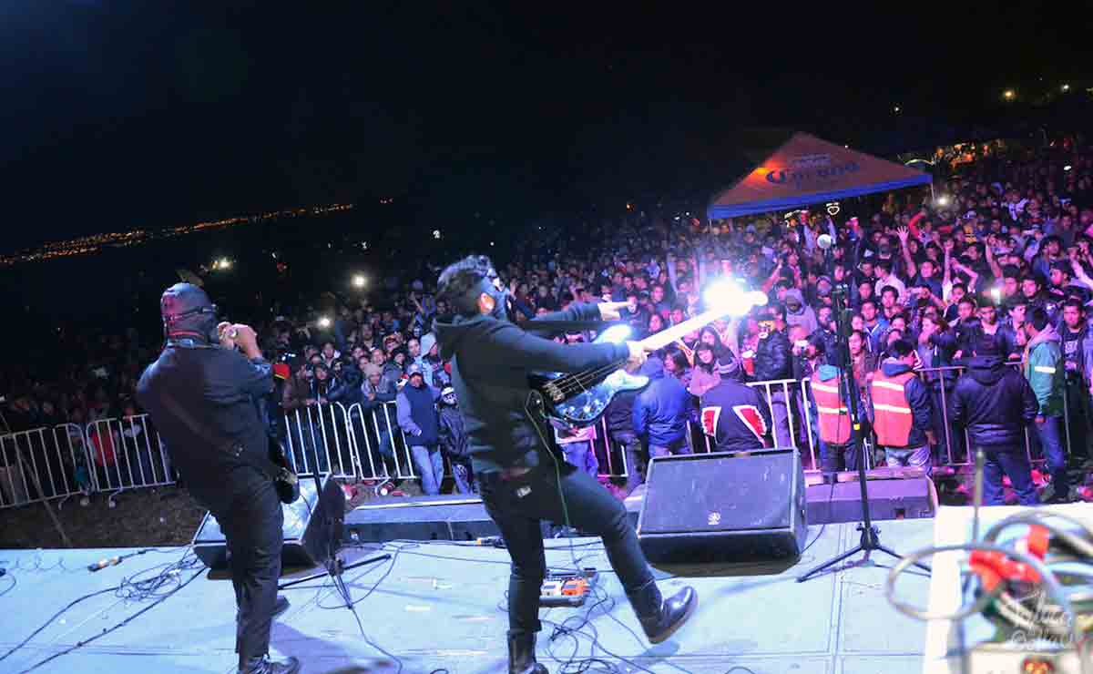 Concierto del Festival Almoloya Biker 2022 en Edomex