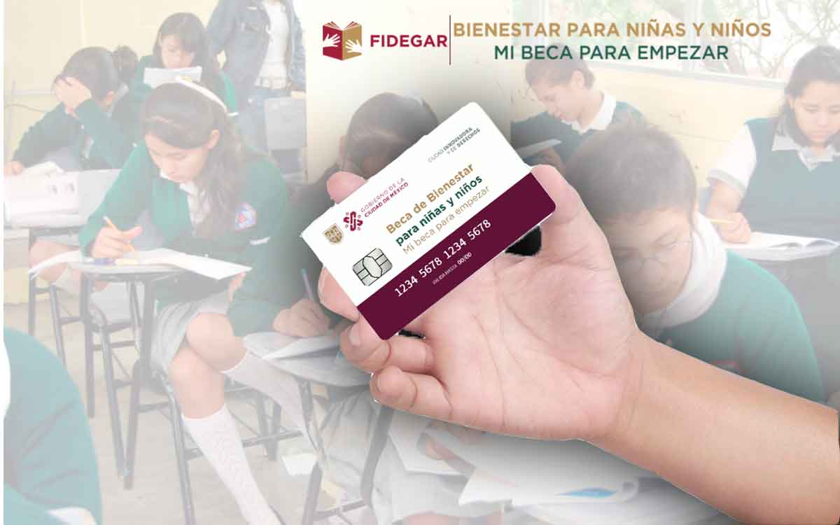 apoyo utiles y uniforme de mi beca para empezar 2022