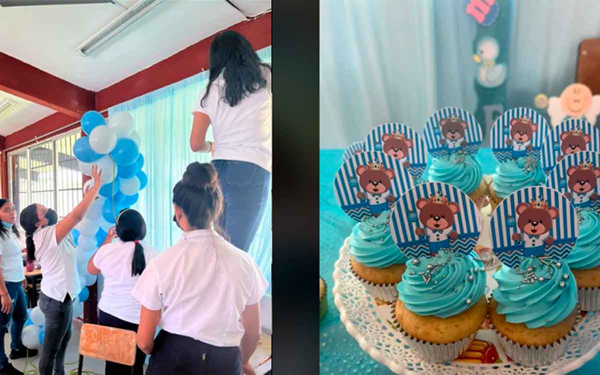 sorpresa baby shower maestra se hace video viral