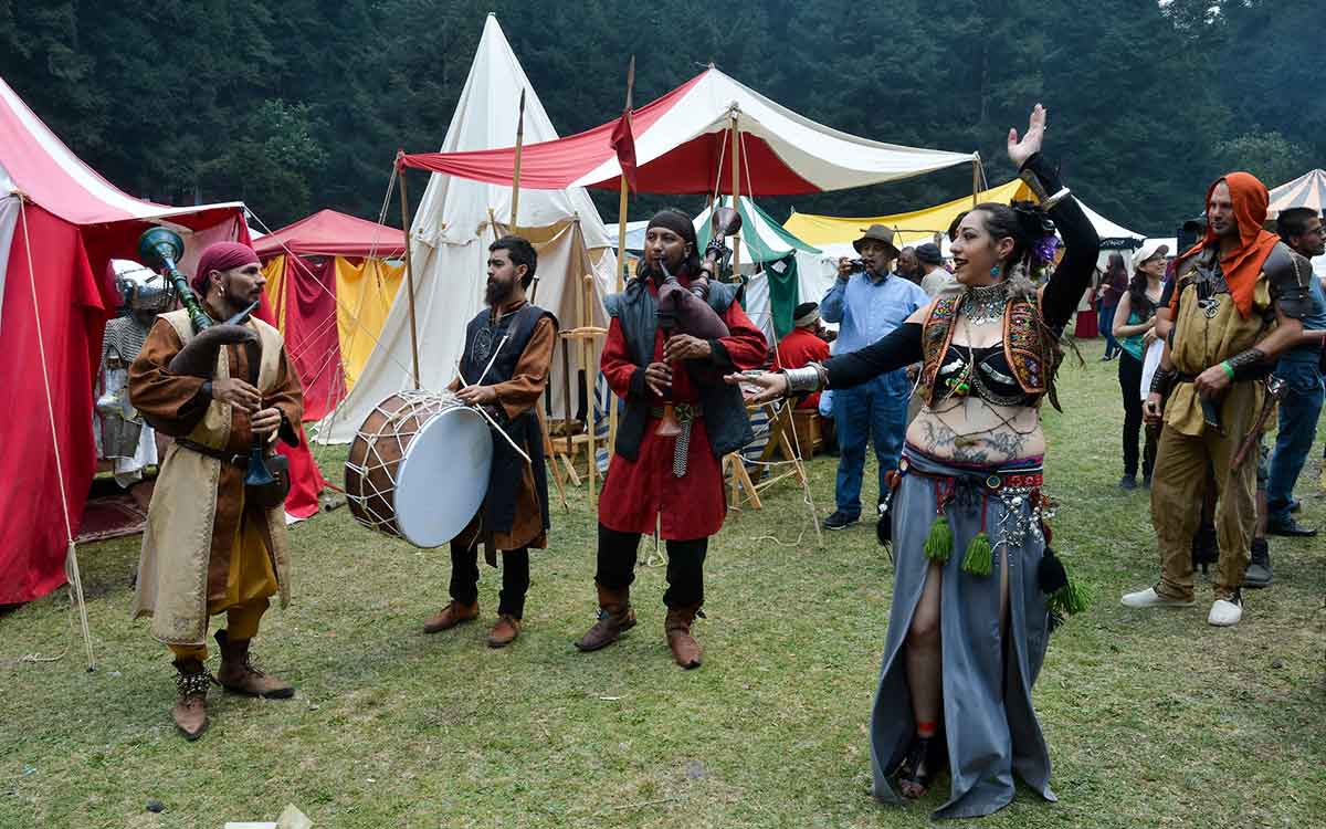 campamento vikingo en viking fest 2022