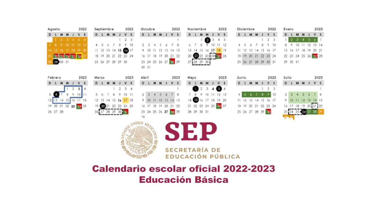 calendario escolar sep 2022-2023 oficial