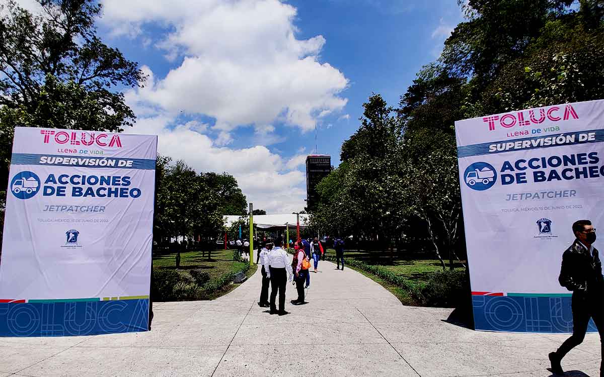 campaña de baches en toluca