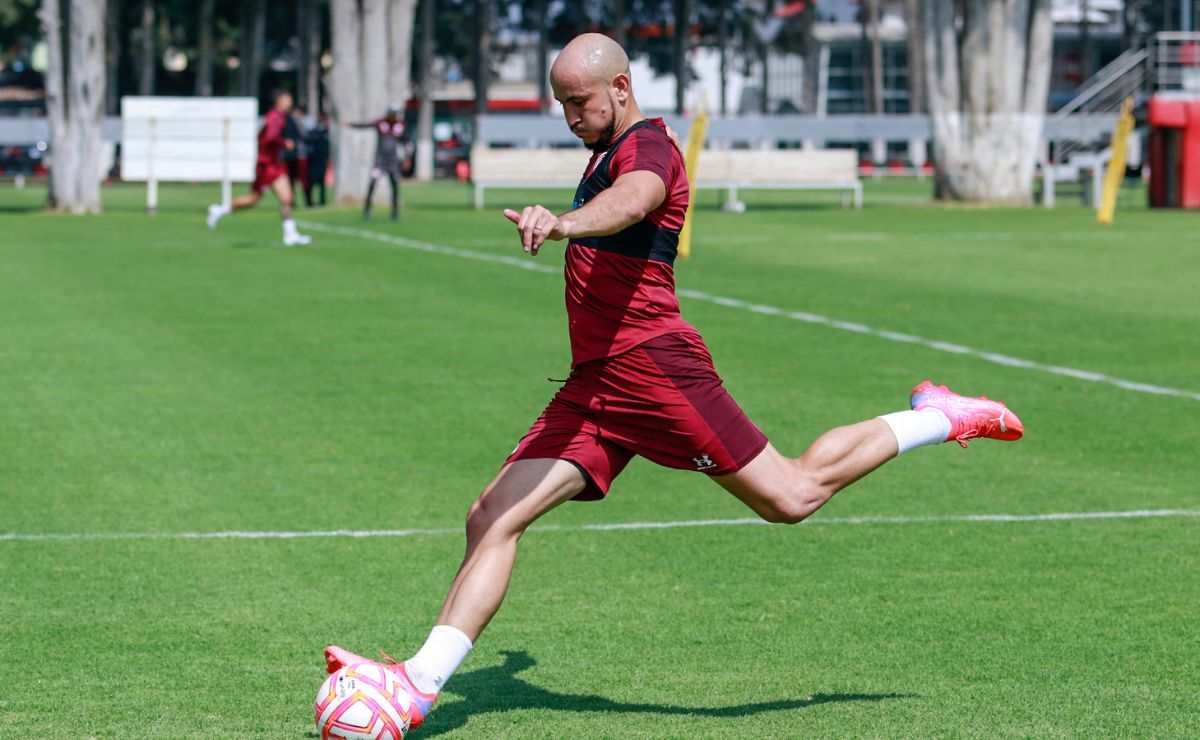 El delantero Carlos González ya entrena con el Toluca FC y espera lograr cosas importantes