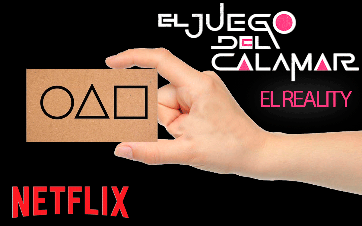 letrero reality juego del calamar netflix