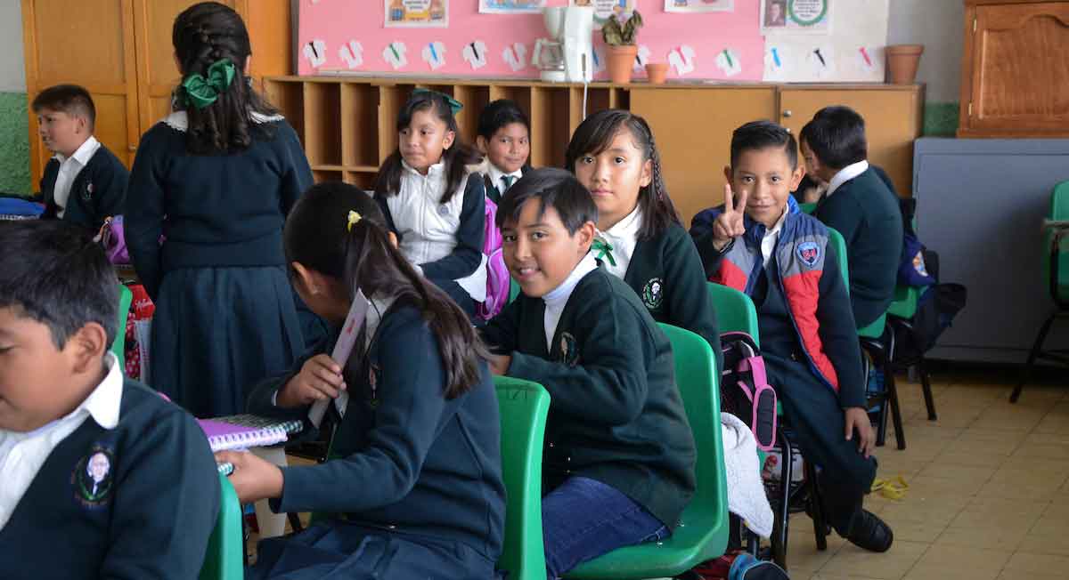 niños son felices porque tendrán vacaciones de verano sep desde el 1ro de julio