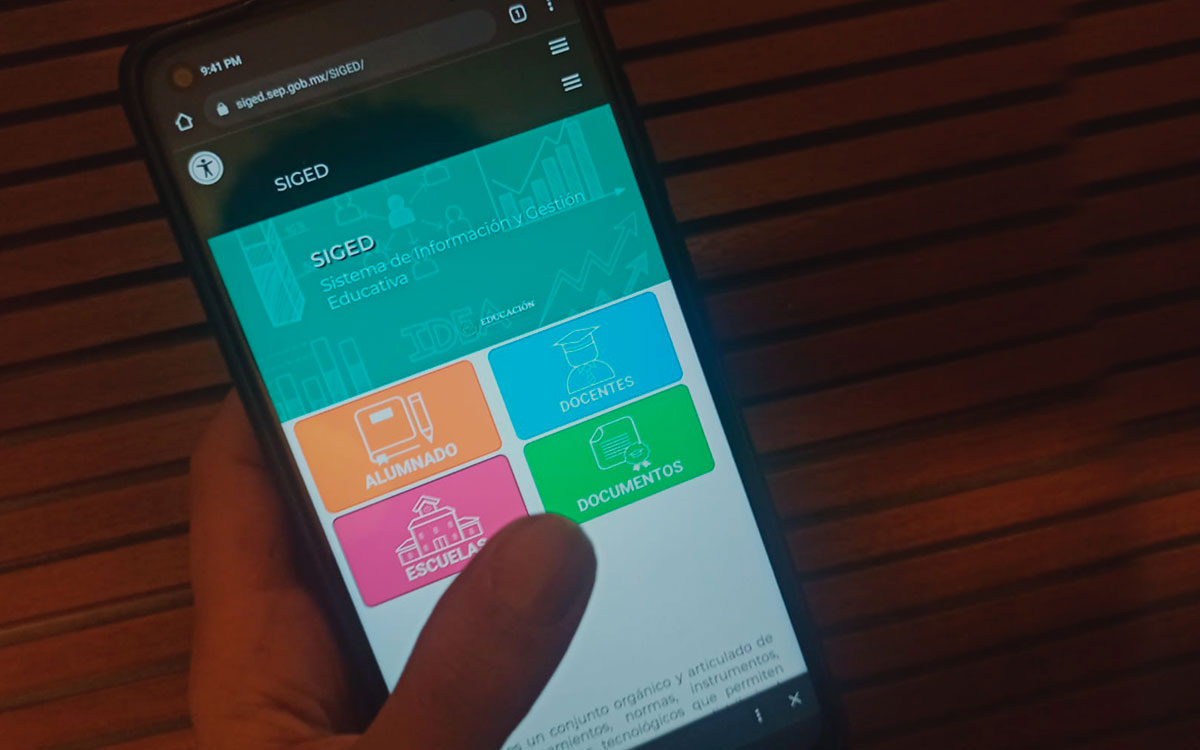 sitio siged para revisar boleta de calificaciones sep 2022 en edomex