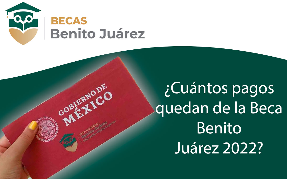 cartel de que pagos de la beca benito juarez 2022