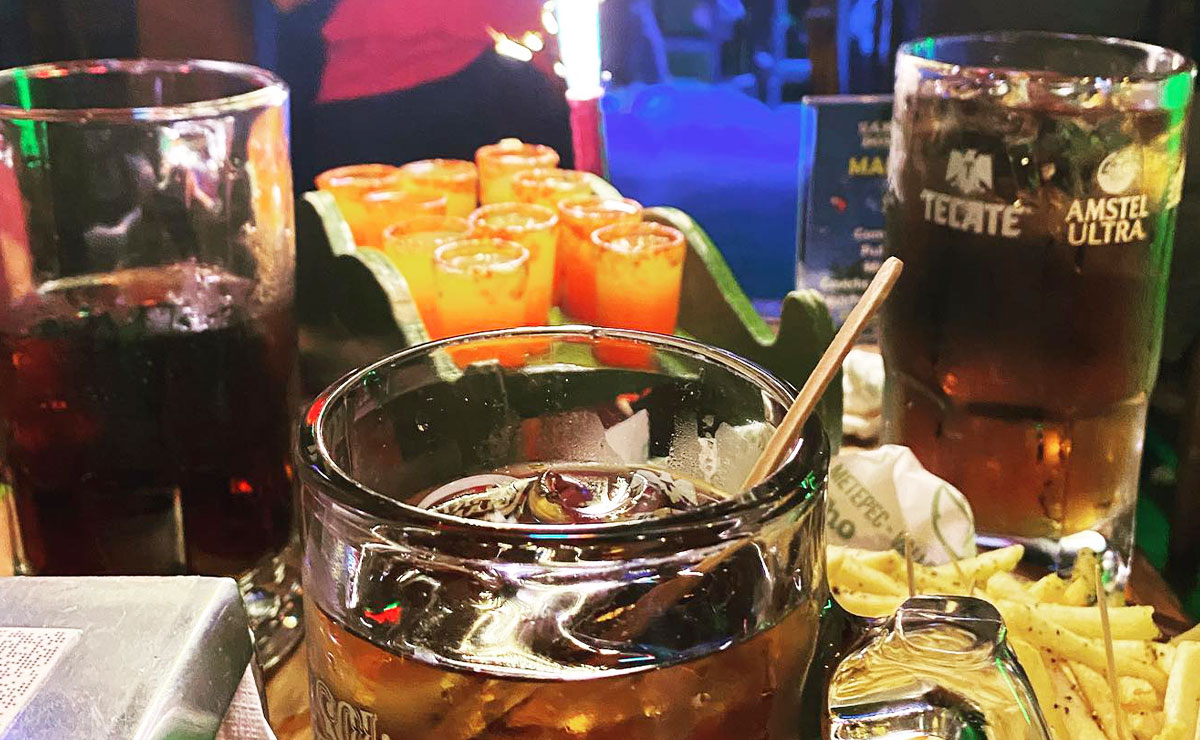 Cerveza en el bar Don Chicho