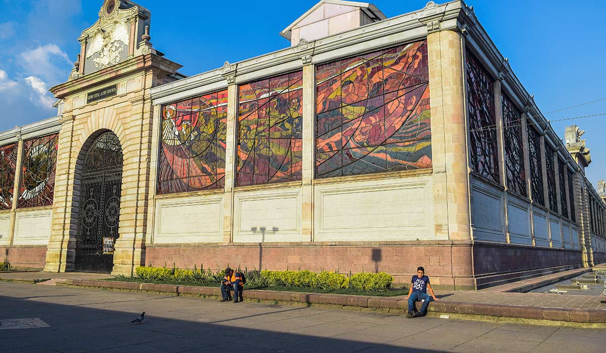Exterior del Cosmovitral de la ciudad de Toluca