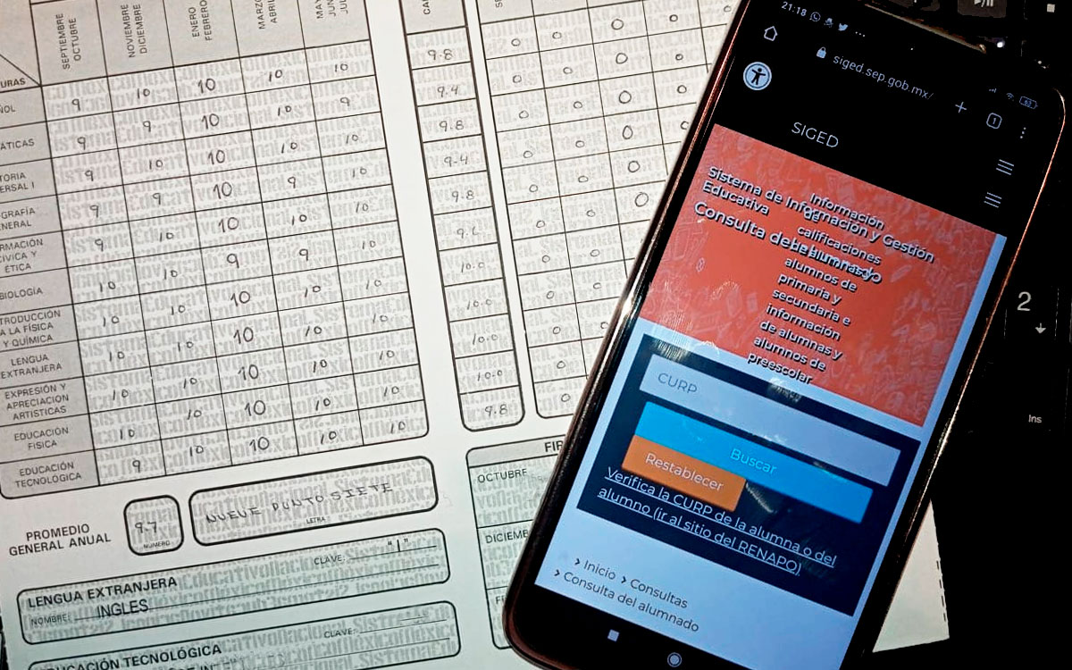 fecha limite para descargar boleta de calificaciones sep 2022 en edomex siged