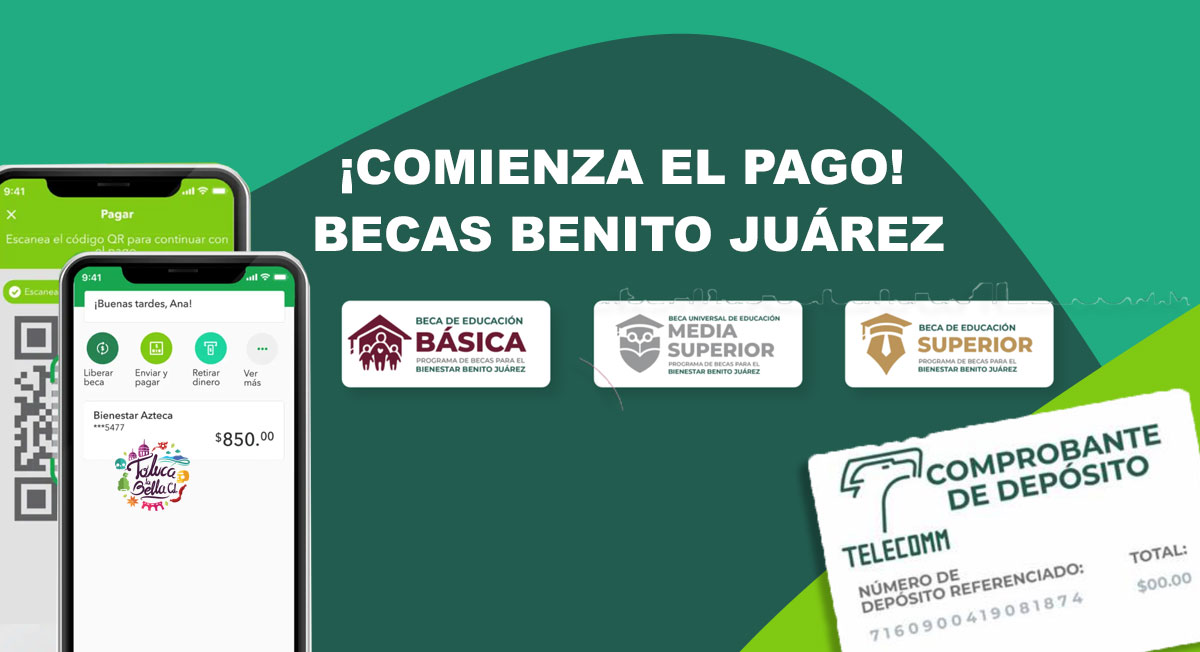 15 de julio comenzo el depósito becas benito juarez 2022