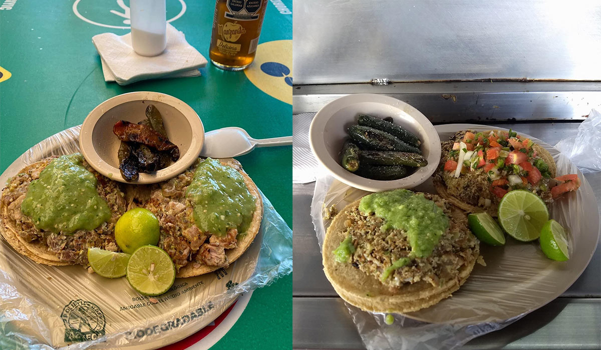 ¿Antojo de tacos?, prueba los famosos revolcados de Toluca 