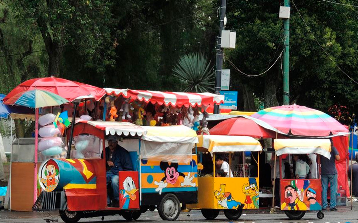 paseo en el tren de la alameda de toluca
