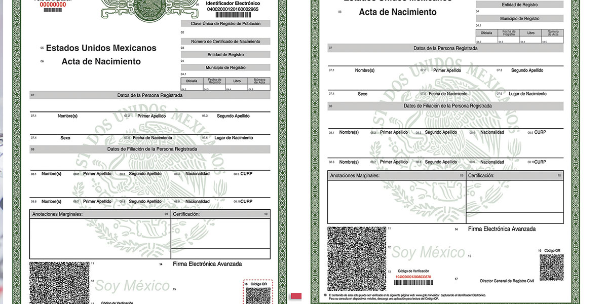 Acta de nacimiento 2022 ¿Cómo puedo descargarla en PDF?