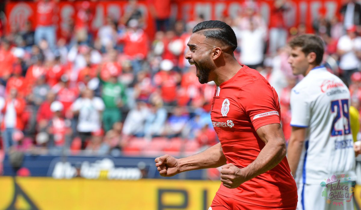 Alexis Canelo, último campeón de goleo de Toluca FC regresa al Nemesio Diez 