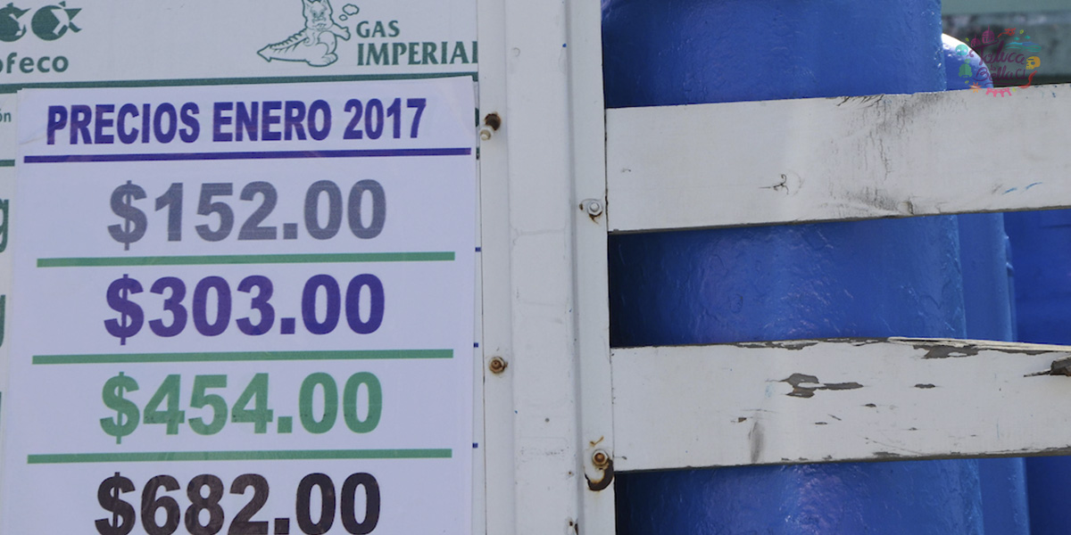 Precio del gas LP en el Edomex del 14 al 20 de agosto