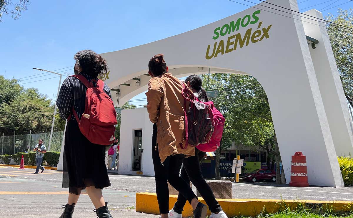 Entrada a ciudad universitaria UAEMex 2022 a 2023