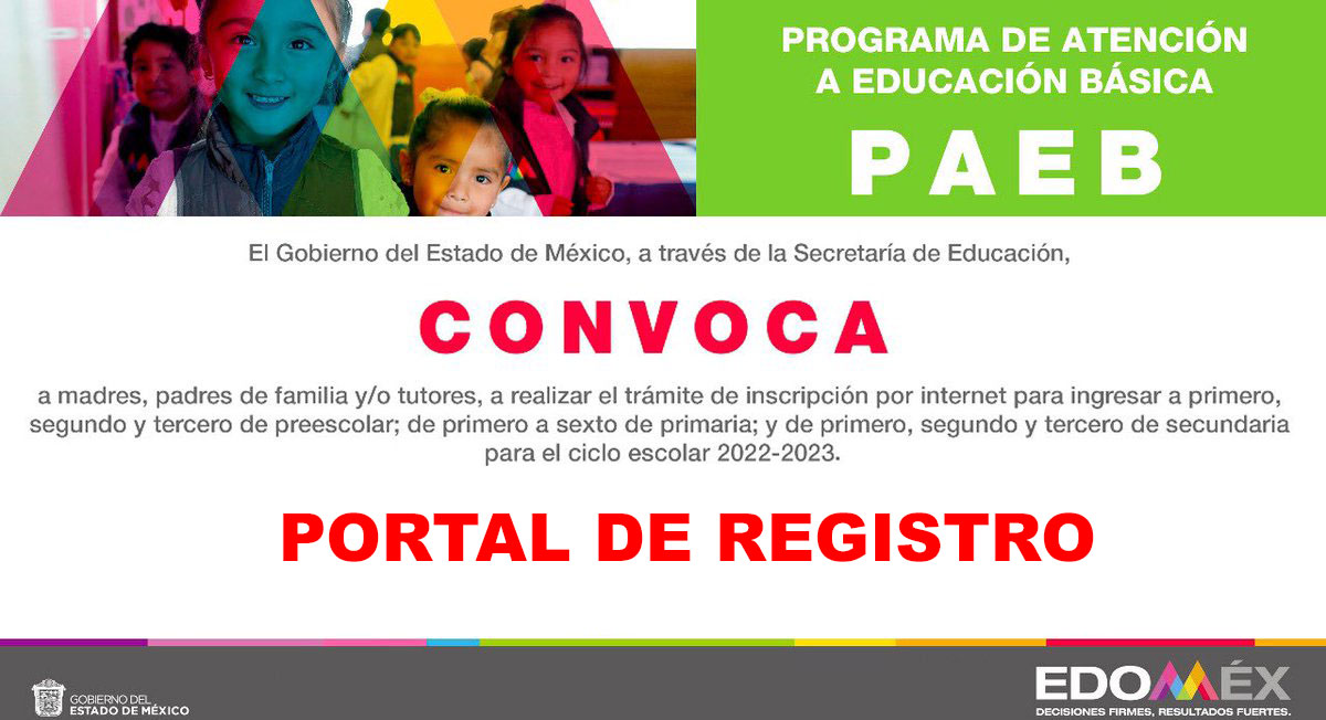 PAEB CAMBIO DE TURNO 2022 DISPONIBLE PARA PREESCOLAR, PRIMARIA Y SECUNDARIA