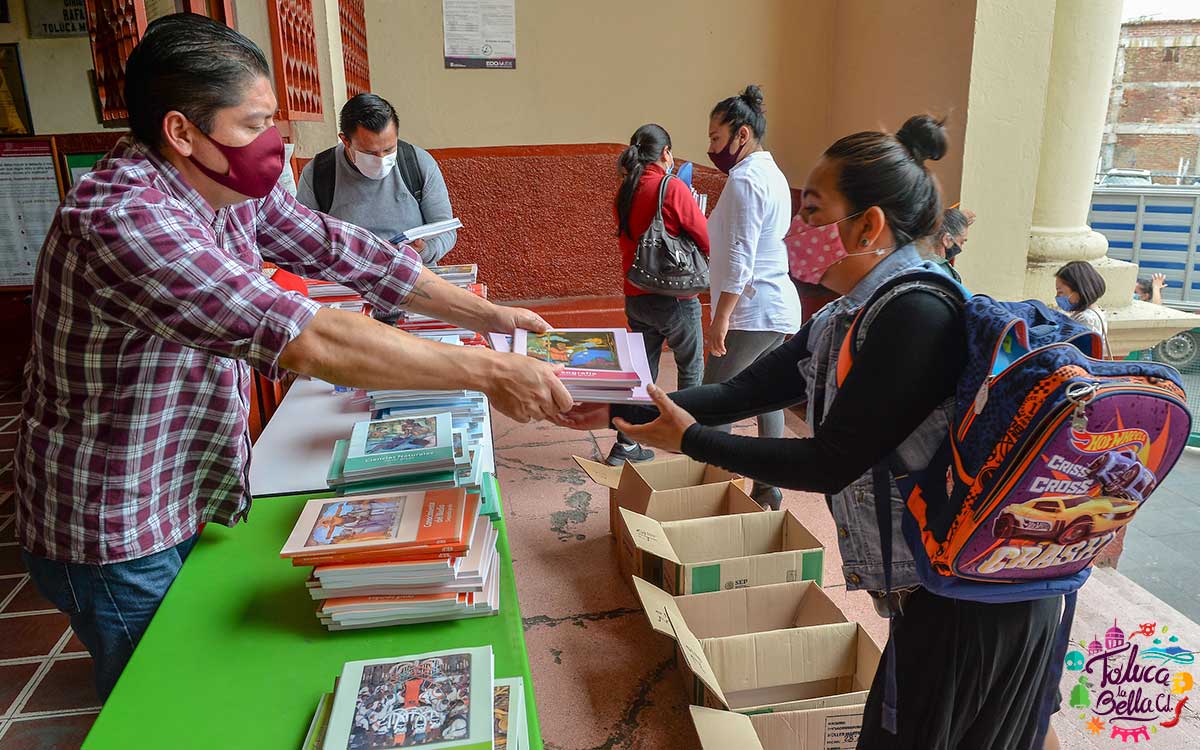 entrega de libros de texto sep en regreso a clases edomex 2022 2023