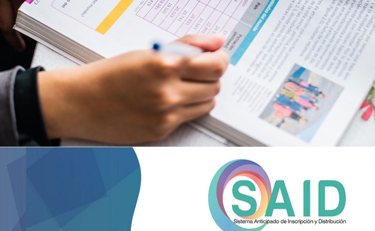 Niña consultado sus resultados con su folio SAID 2022