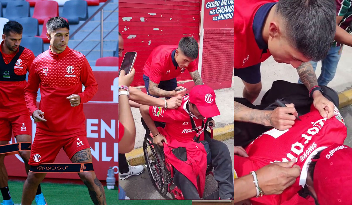 ¡Un tipazo!, Checa el gesto que tuvo Valber Huerta con este aficionado