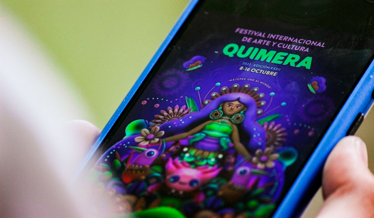 ¡Que no se te pase! Checa el cartel oficial del evento, así como las sorpresas que el Festival de Arte y Cultura Quimera 2022 tiene para ti.