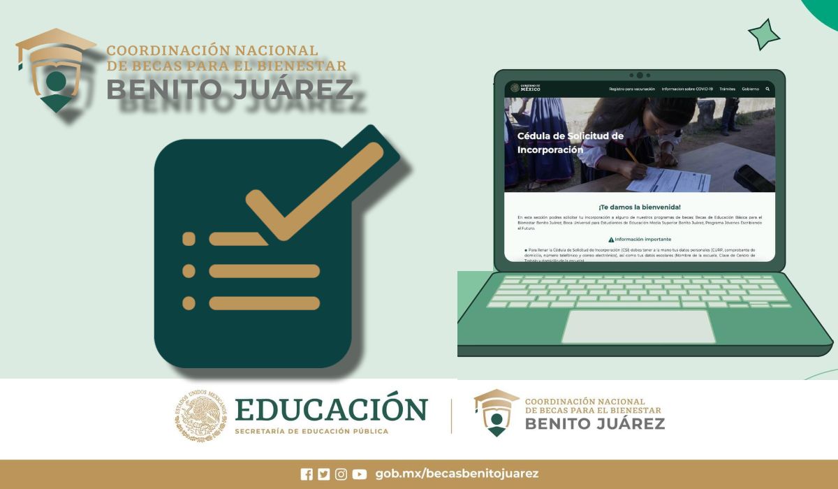 No carga la página para llenar la cédula de incorporación Beca Benito Juárez, ¿Qué hago?