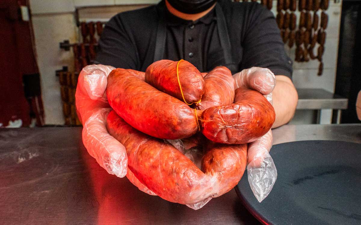 chorizo al pastor en toluca precio