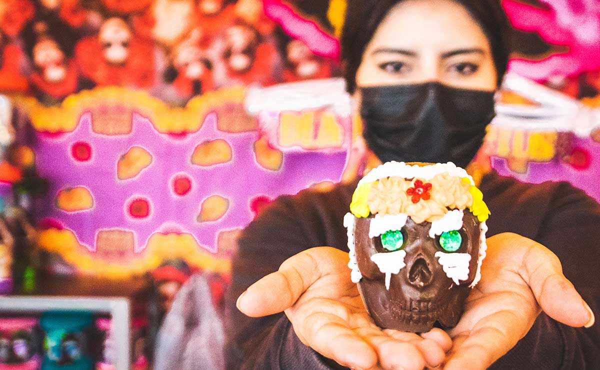 Fotografía de feria del alfeñique en toluca