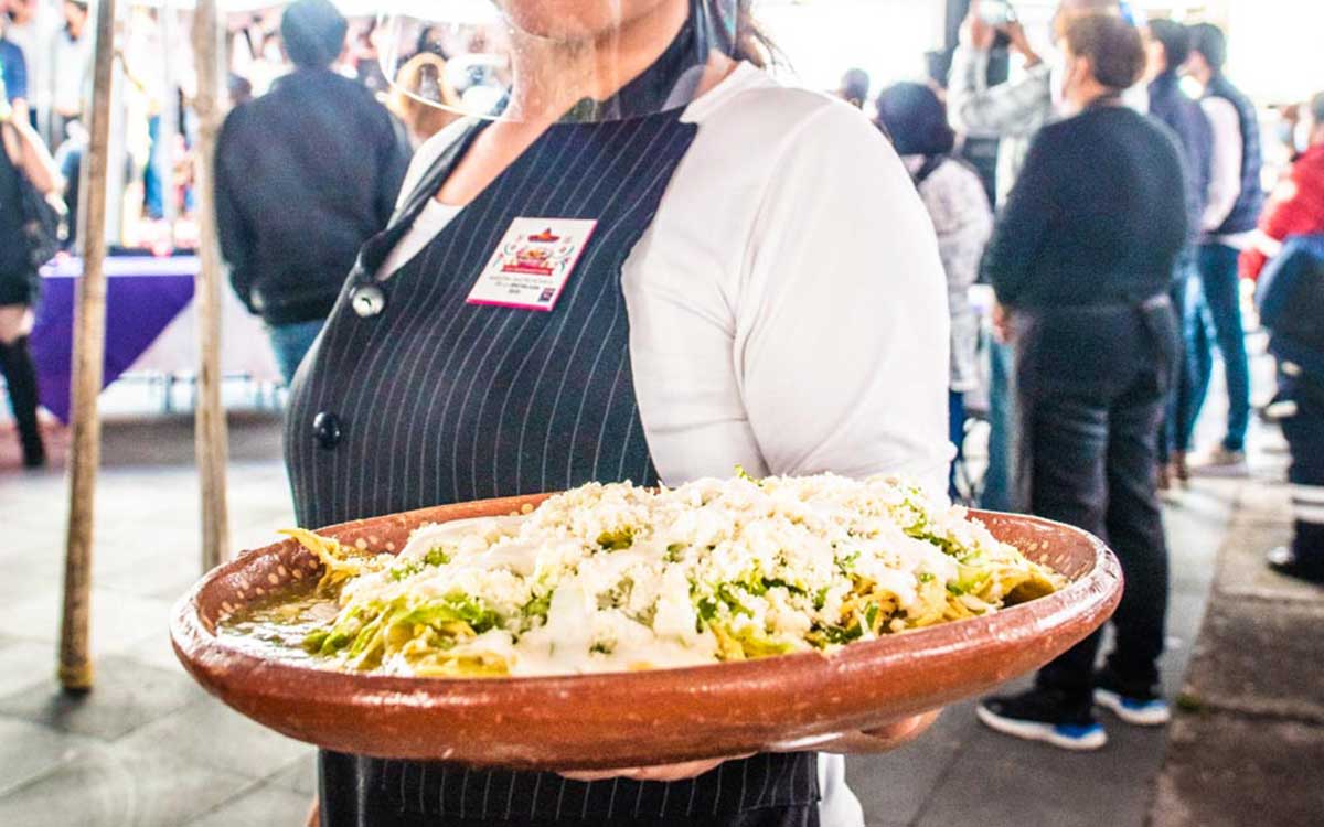 anuncian feria de la enchilada en toluca