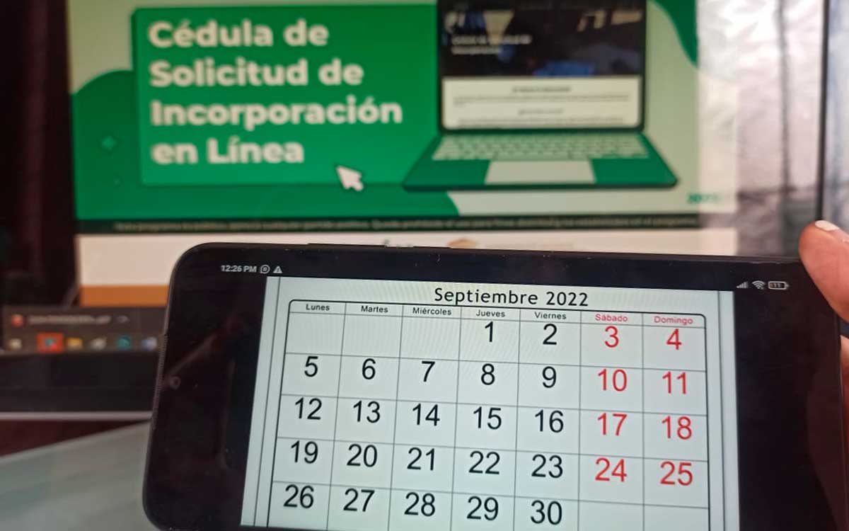 fecha limite para llenar la cedula de solicitud dr incorporacion en linea beca benito juarez 2022