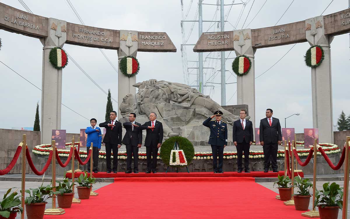 festejo de niños heroes en mexico 13 de septiembre
