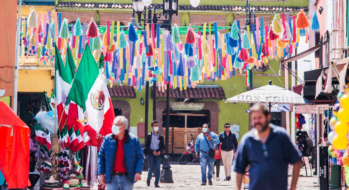 calles de metepec se llenan de color por fiestas patrias en septiembre 2022