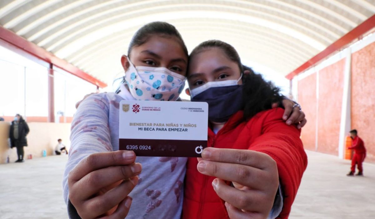 Plataforma para solicitar los $550 de Mi Beca Para Empezar 2022 para primaria y secundaria